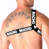 Macho - Harnais Romain Blanc S/M